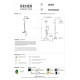 Душевой гарнитур Remer RR EY37 X7SS9SS CFP Серия Energy