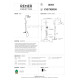 Душевой гарнитур Remer RR EY37 XSD30 Серия Energy