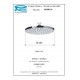 Душевая головка Remer RR 356MD25 с шарнирным соединением