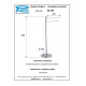 Стойка Remer RR RB550 Remer Acces с двумя карнизами