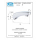 Излив Remer RR 91 NP никель брашированный