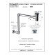 Сифон Remer RR 985S built-in drain с донным клапаном с переливом и квадратной заглушкой.