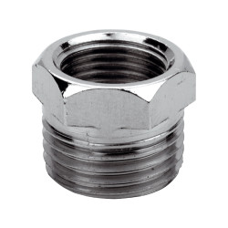 Футорка Remer RR511 3/8"г-1/2"ш хром