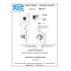 Смеситель для раковины Remer RR QD15C настенный Серия Q-Design