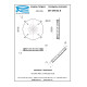 Душевая головка Remer RR 357SFM42N потолочная