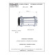 Муфта универсальная Remer RR 154R латунь хром. d32x40мм