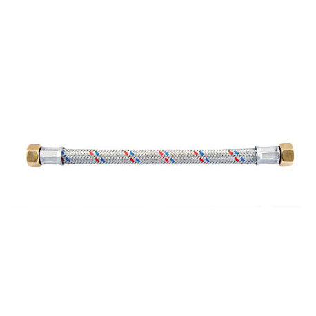 Подводка для воды 1/2 20см гг Flexitaly 502FF DN13