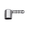 Штуцер угловой Remer RR539 хром 1/2"г- 10 мм