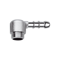 Штуцер угловой Remer RR538 хром 1/2"ш- 9 мм