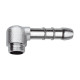 Штуцер угловой Remer RR536 хром 1/2"ш- 15 мм