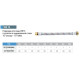 Подводка для воды 1/2 120см гш Flexitaly 502MF DN13