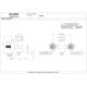 Смеситель для ванны Remer RR ET05 Серия Element