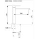 Смеситель для раковины Remer RR QD11L NO Серия Q-Design
