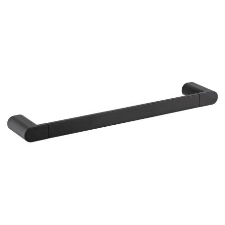 Карниз для полотенца 40см Remer RR LN40 NO чёрный матовый Серия Lounge
