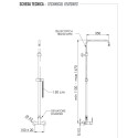 Душевой гарнитур Remer RR EY37 ASSD DO Серия Energy