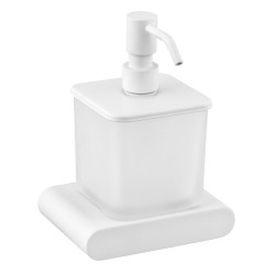 Дозатор для мыла Remer RR LN13 BO белый  матовый Серия Lounge