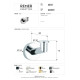 Крючок Remer RR GS50 NO серия Guest