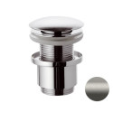 Донный клапан Remer RR904CC2 NPO матовый полированный никель click-clack 1,1/4"