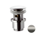 Донный клапан Remer RR905CC2 NPO матовый полированный никель click-clack 1,1/4"