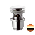 Донный клапан Remer RR905CC2 RL глянцевая медь click-clack 1,1/4"