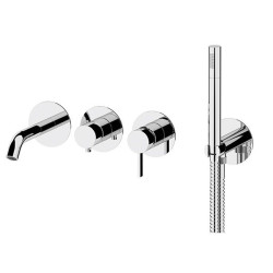 Смеситель для ванны Remer RR MC53D2P Серия Metrica