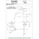 Смеситель для раковины Remer RR MC10 Серия Metrica