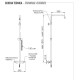 Смеситель для мойки Remer RR SSX 541  Серия X Style INOX