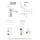 Смеситель для раковины Remer RR QD11 Серия Q-Design