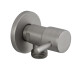 Кран угловой Remer 1/2"- 1/2" RR128L NPO