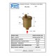 Воздухоотводчик автоматический Remer 3/8" RR433