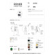 Смеситель для душа Remer RR X09L встраиваемый Серия X Style