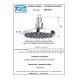 Душевая головка Remer RR 359R15 с шарнирным соединением