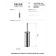 Туалетный ёрш Remer RB465 BO Accessories