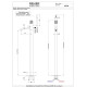Смеситель для ванны Remer RR CEC08 CR Серия Celebrity