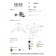 Смеситель для ванны Remer RR I05 Серия Infinity