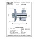 Кран угловой шаровой Remer 1/2"- 3/8" RR127A с фильтром