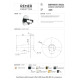Кронштейн для душевой лейки Remer RR 337X XV