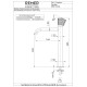 Смеситель для раковины Remer RR CEB11LXL CR Серия Celebrity
