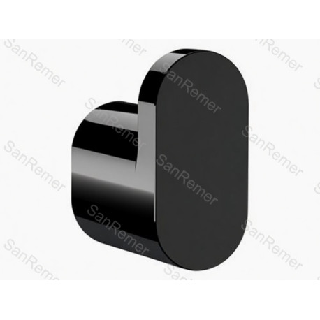 Крючок Remer RR LN50 CFP брашированный чёрный хром Серия Lounge