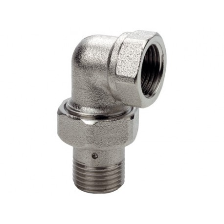 Американка угловая Remer  RR 462 3/4" никел.