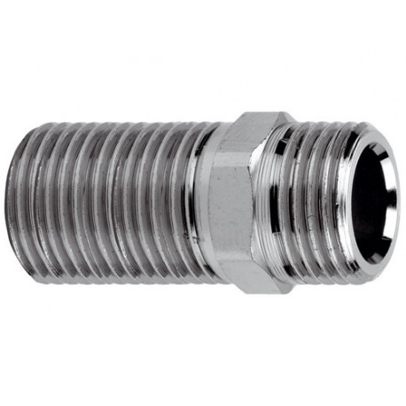 Бочонок (ниппель) удлиненный Remer RR521 1/2" хром