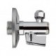 Кран угловой шаровой Remer 1/2"- 10 RR127A с фильтром
