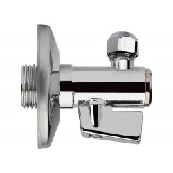 Кран угловой шаровой Remer 1/2"- 10 RR127A с фильтром