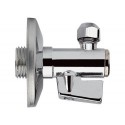 Кран угловой шаровой Remer 1/2"- 10 RR127A с фильтром