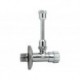 Кран угловой Remer 1/2"- 3/8" RR188 для сливного бачка
