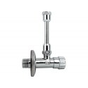 Кран угловой Remer 1/2"- 3/8" RR188 для сливного бачка