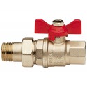 Кран шаровой с американкой Remer 3/4" RR 364
