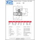 Кран шаровой с американкой REMER 3/4" RR 364