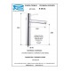Смеситель для раковины Remer RR N10LXL Серия Minimal