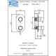 Смеситель для ванны Remer RR N93 7  встраиваемый Серия Minimal